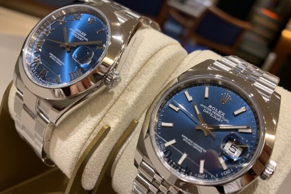 選べるブルー！DATEJUST41 Ref.126300　大阪 心斎橋