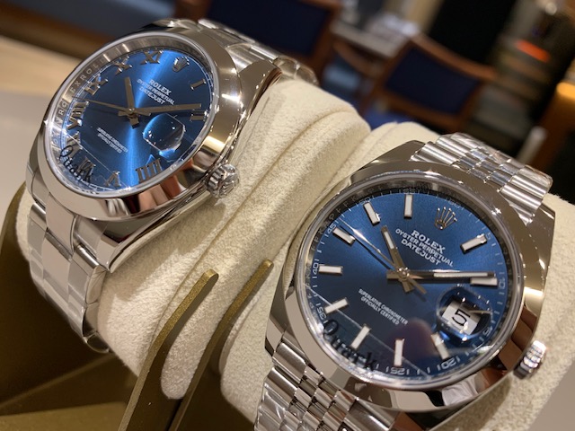 選べるブルー！DATEJUST41 Ref.126300　大阪 心斎橋