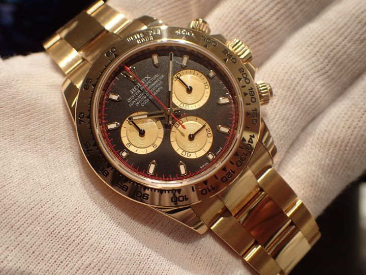 り=^・ω・^= Rolex Daytona Cosmograph 116508 Yellow Gold 'YML' Pikachu