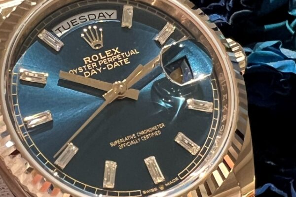 新入荷!!デイデイト36 ブルーグリーンダイヤル 大阪 心斎橋