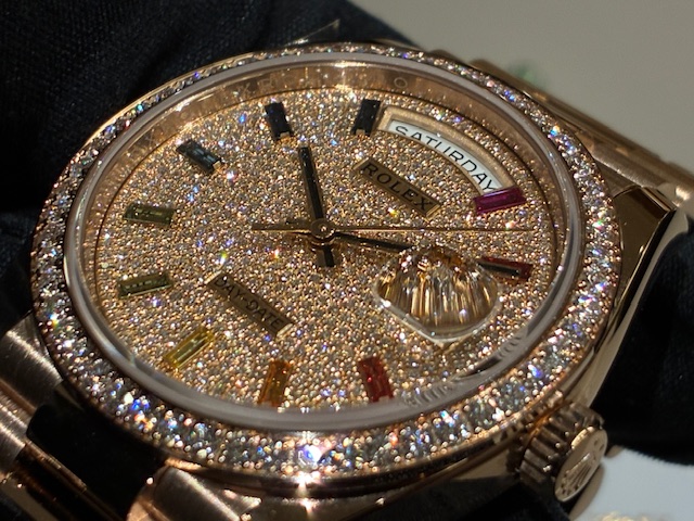 DAY-DATE36 Ref.128345RBR 大阪 心斎橋