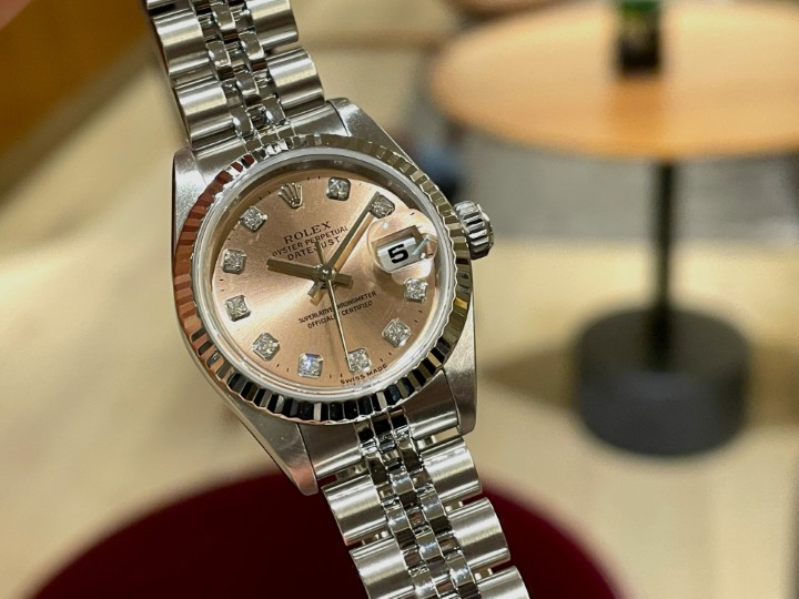 可愛らしいピンクダイヤル❣❣　Ref.69174G　大阪　心斎橋